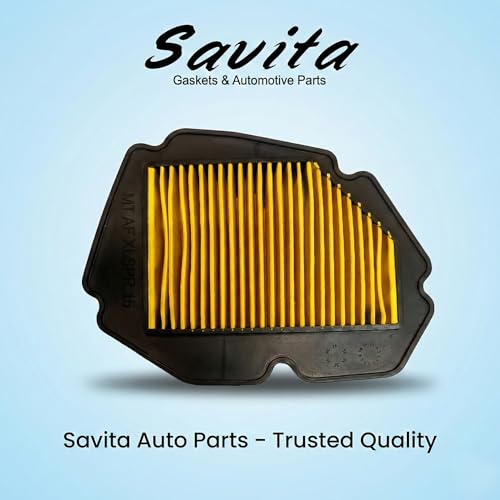 Savita Premium Air Filter Compatible with TVS XL 100 Heavy Duty, Comfort and i-Touch Start (BS6) | Foam Air Cleaner Element for Moped